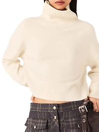 High Neck Cashmere Jumper