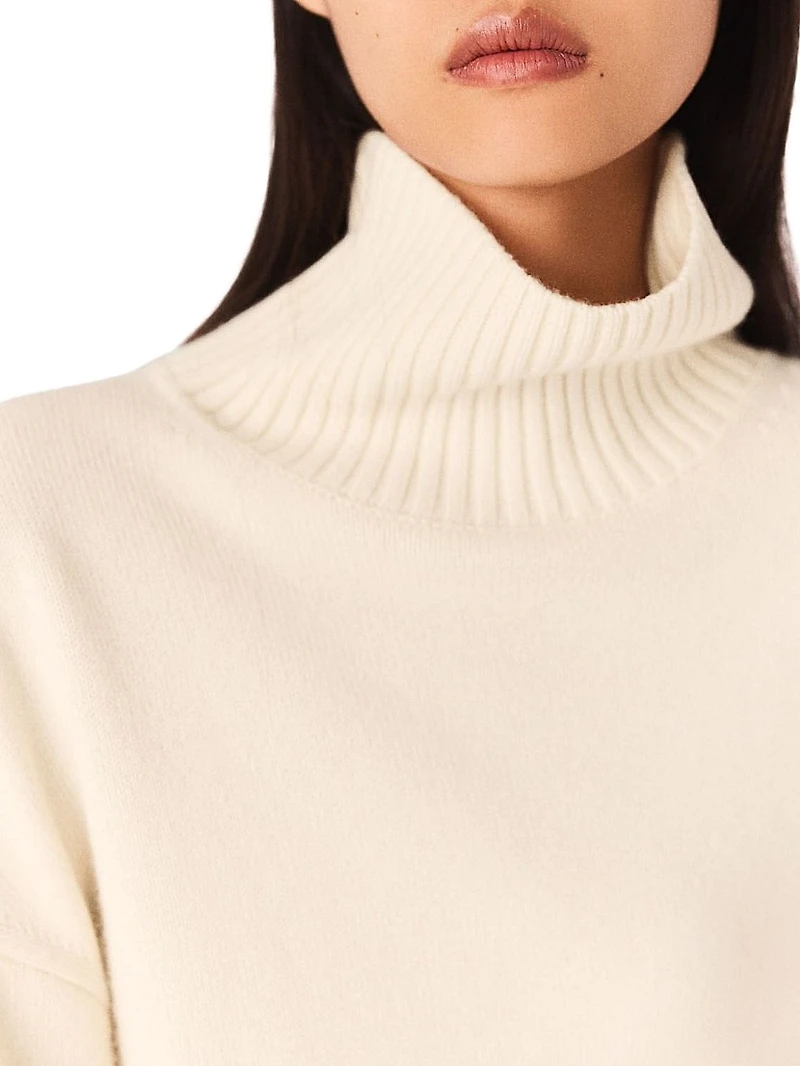 High Neck Cashmere Jumper