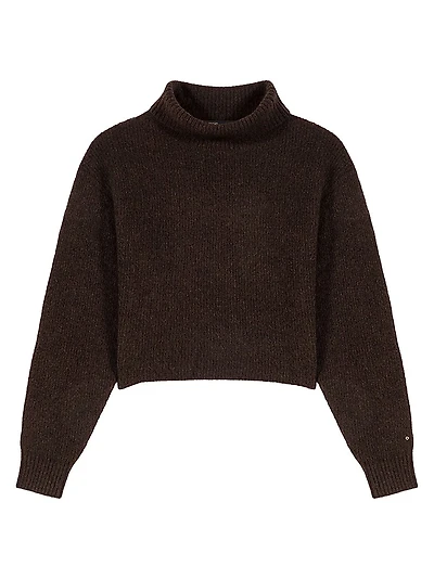 Yak Blend Roll Neck Jumper