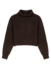 Yak Blend Roll Neck Jumper