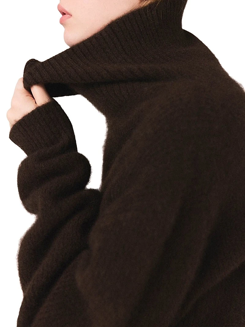 Yak Blend Roll Neck Jumper
