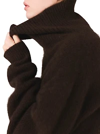 Yak Blend Roll Neck Jumper