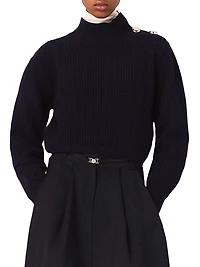 Wool Roll-Neck Jumper