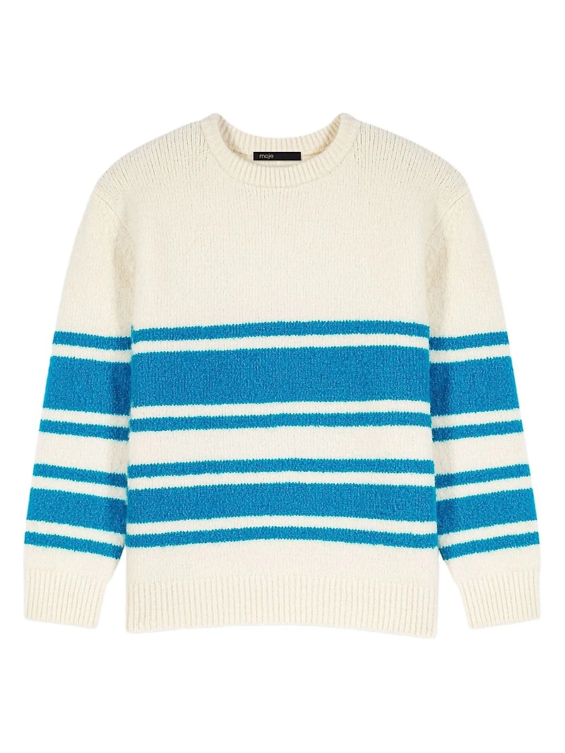 Oversized Wool-Blend Jumper