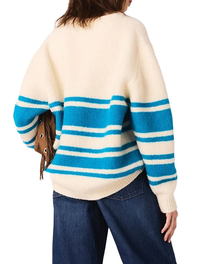 Oversized Wool-Blend Jumper