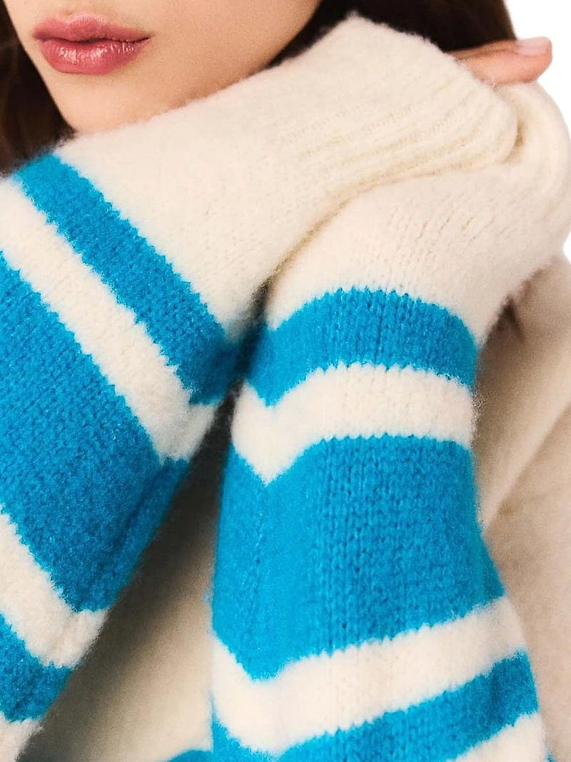 Oversized Wool-Blend Jumper