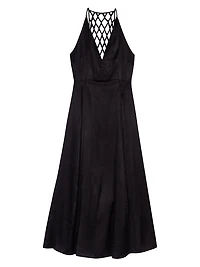 Floaty Maxi Dress with Braided Back