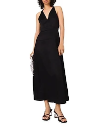 Floaty Maxi Dress with Braided Back