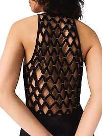 Floaty Maxi Dress with Braided Back