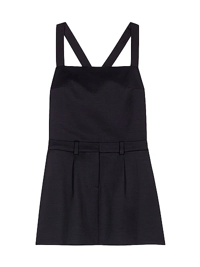 Pinafore Strap Dress