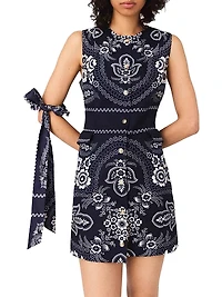 Patterned Shift Dress