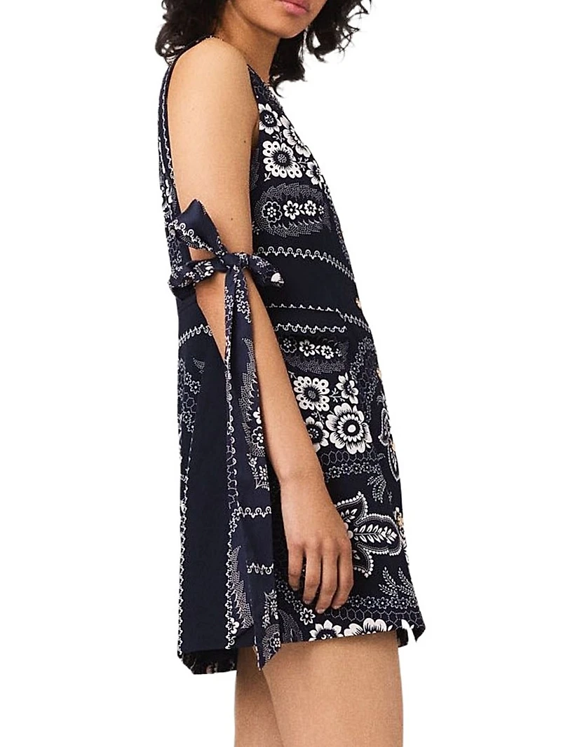 Patterned Shift Dress