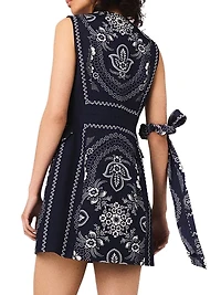 Patterned Shift Dress