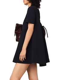 Heavy Crepe Trapeze Dress