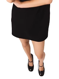 Heavy Crepe Tuxedo Dress