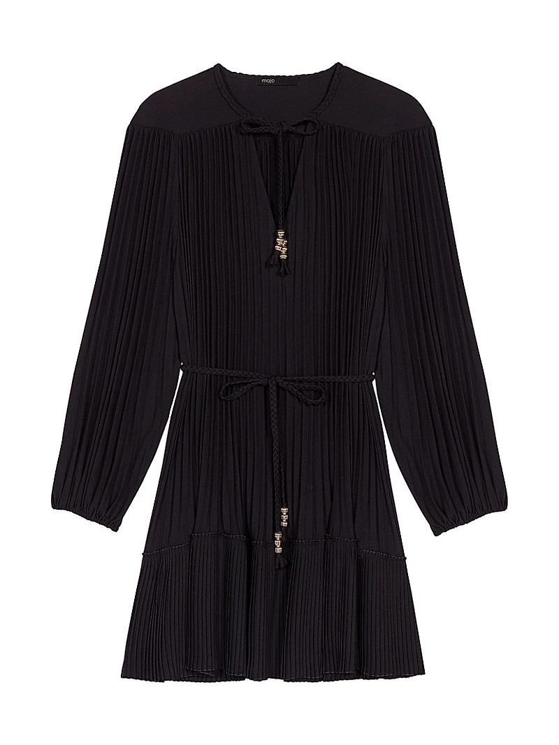 Short Pleated Dress