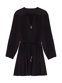 Short Pleated Dress