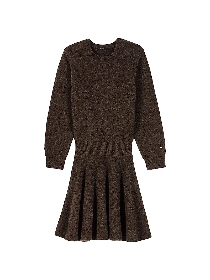 Short Yak Blend Dress