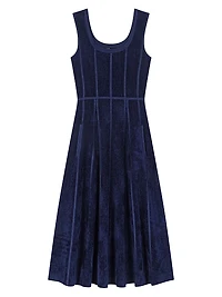 Velvet Midi Dress