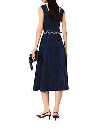 Velvet Midi Dress