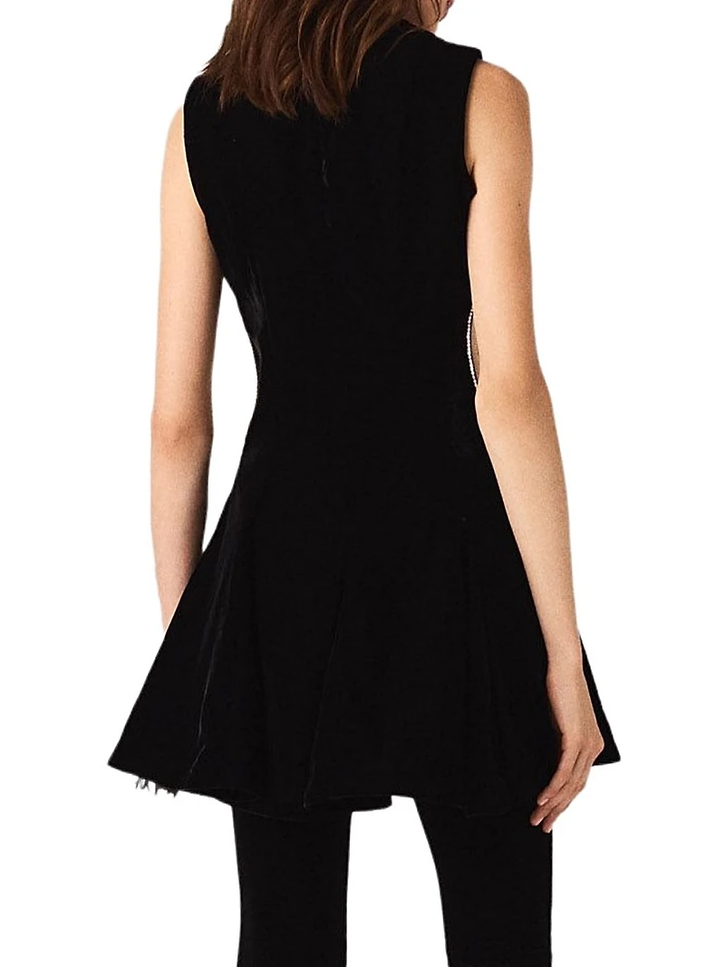 Short Velvet Dress