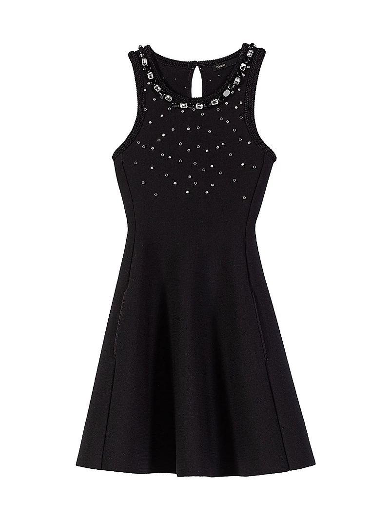 Jewelled Skater Dress