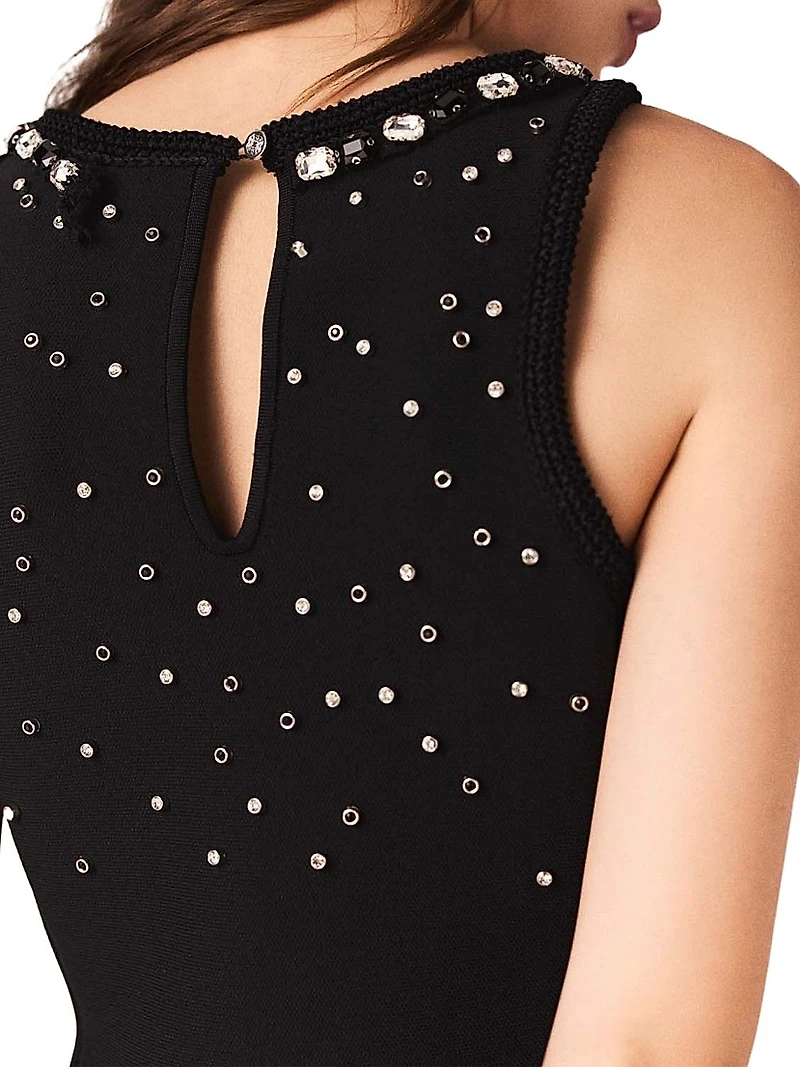Jewelled Skater Dress
