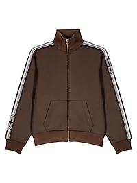 Sweatshirt with Straight Stripes