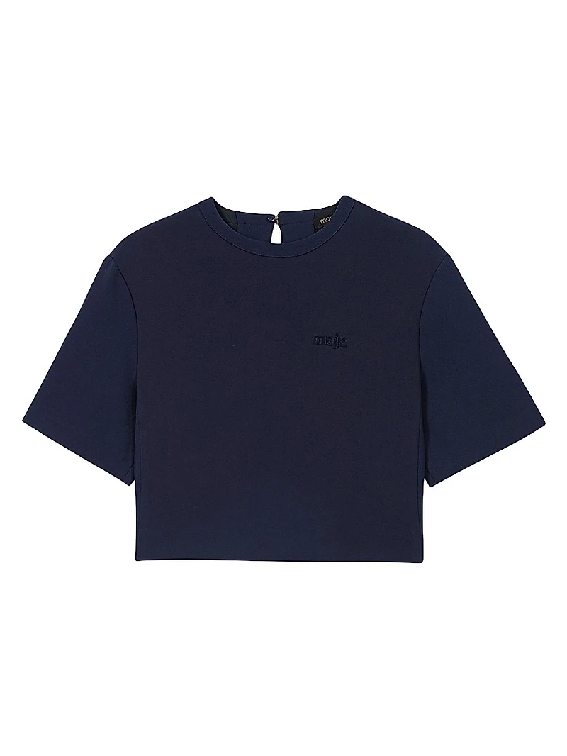 Heavy Crepe Short Top