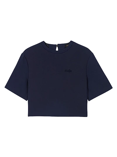 Heavy Crepe Short Top