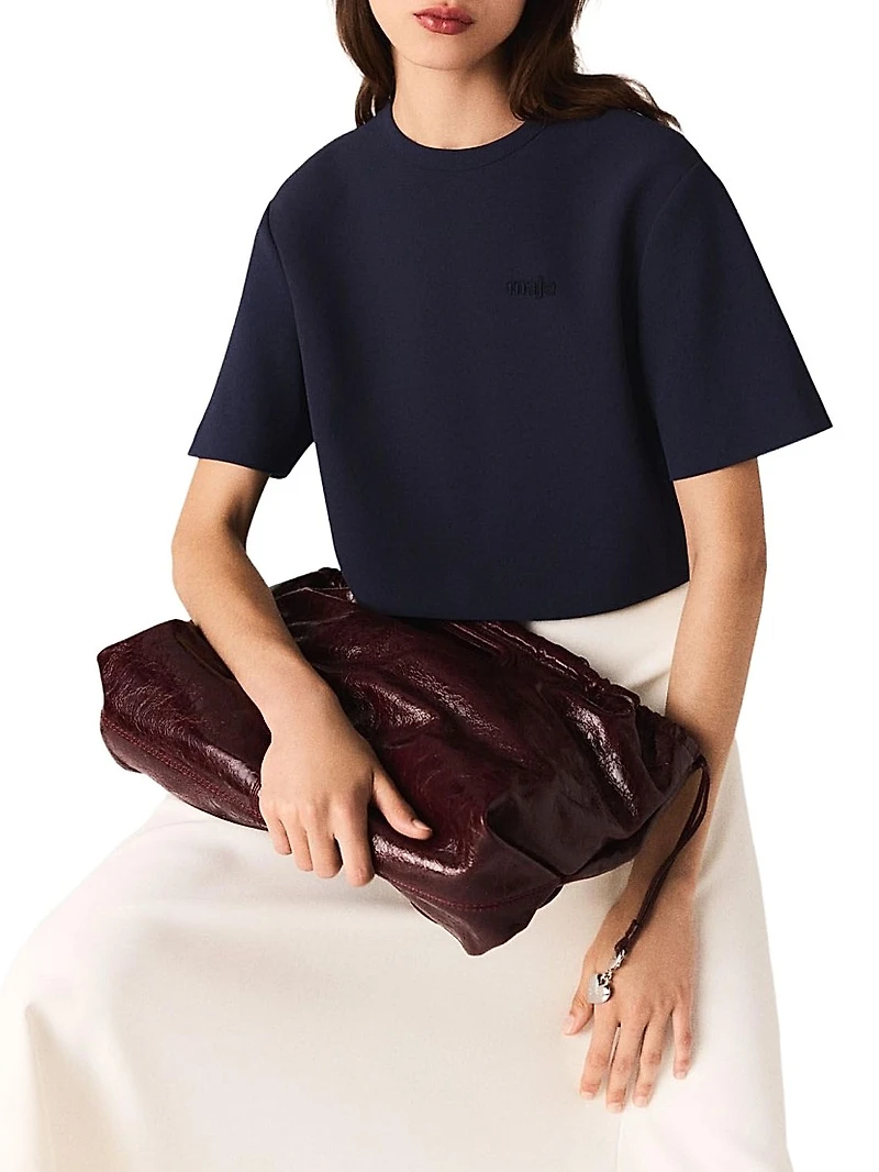 Heavy Crepe Short Top