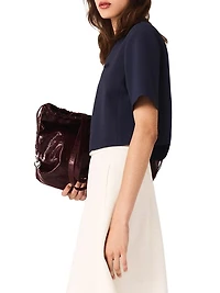 Heavy Crepe Short Top