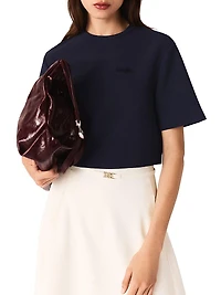 Heavy Crepe Short Top