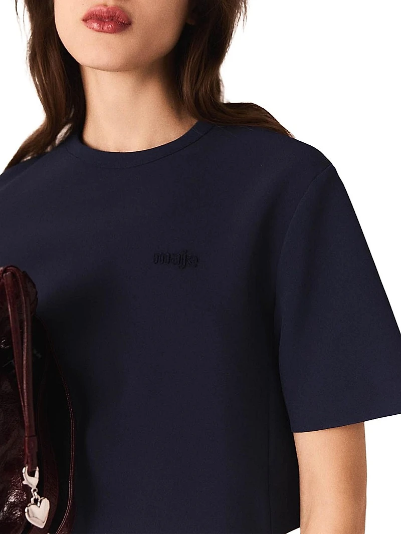 Heavy Crepe Short Top