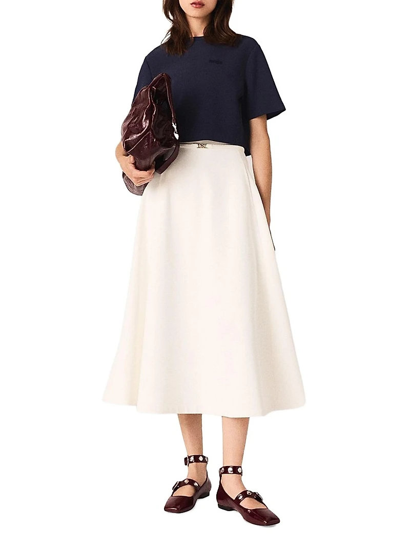 Heavy Crepe Short Top