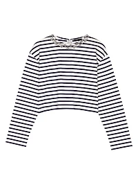 Striped Long-Sleeved T-Shirt