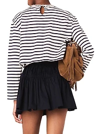 Striped Long-Sleeved T-Shirt