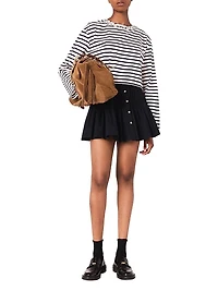 Striped Long-Sleeved T-Shirt