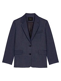 Rhinestone Suit Blazer