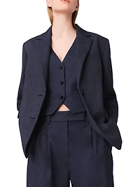 Rhinestone Suit Blazer