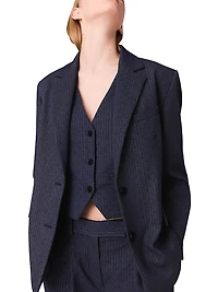 Rhinestone Suit Blazer