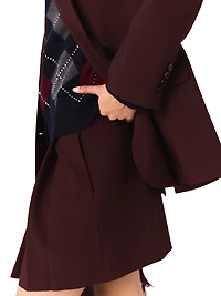 Belted suit Jacket