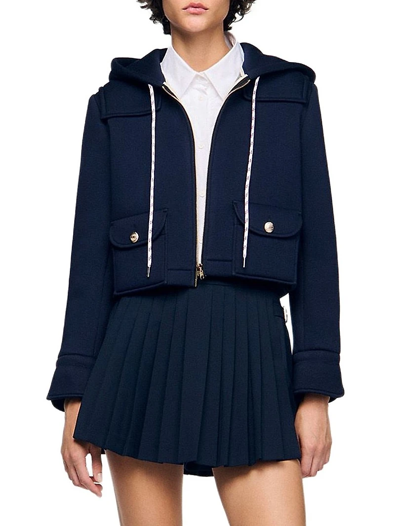 Technical Hooded Jacket