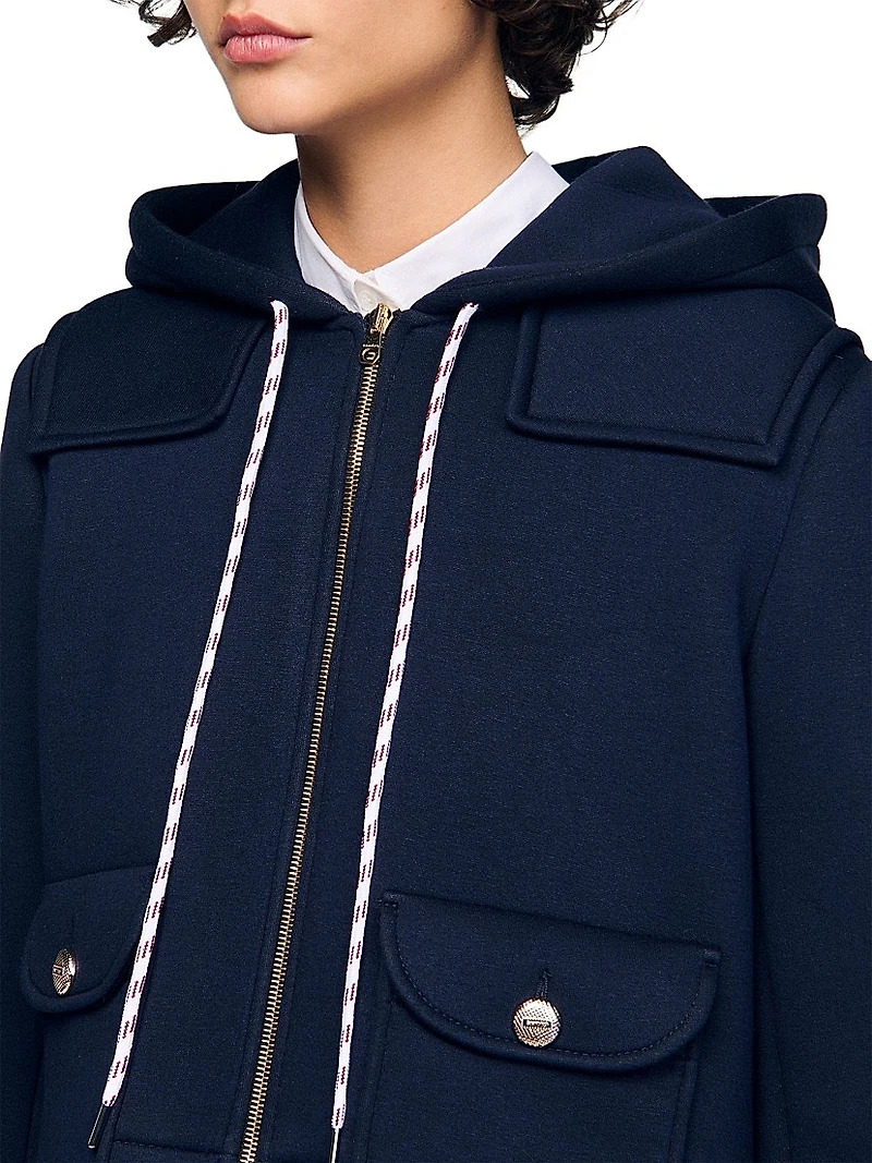 Technical Hooded Jacket