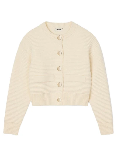 Textured Knit Cardigan