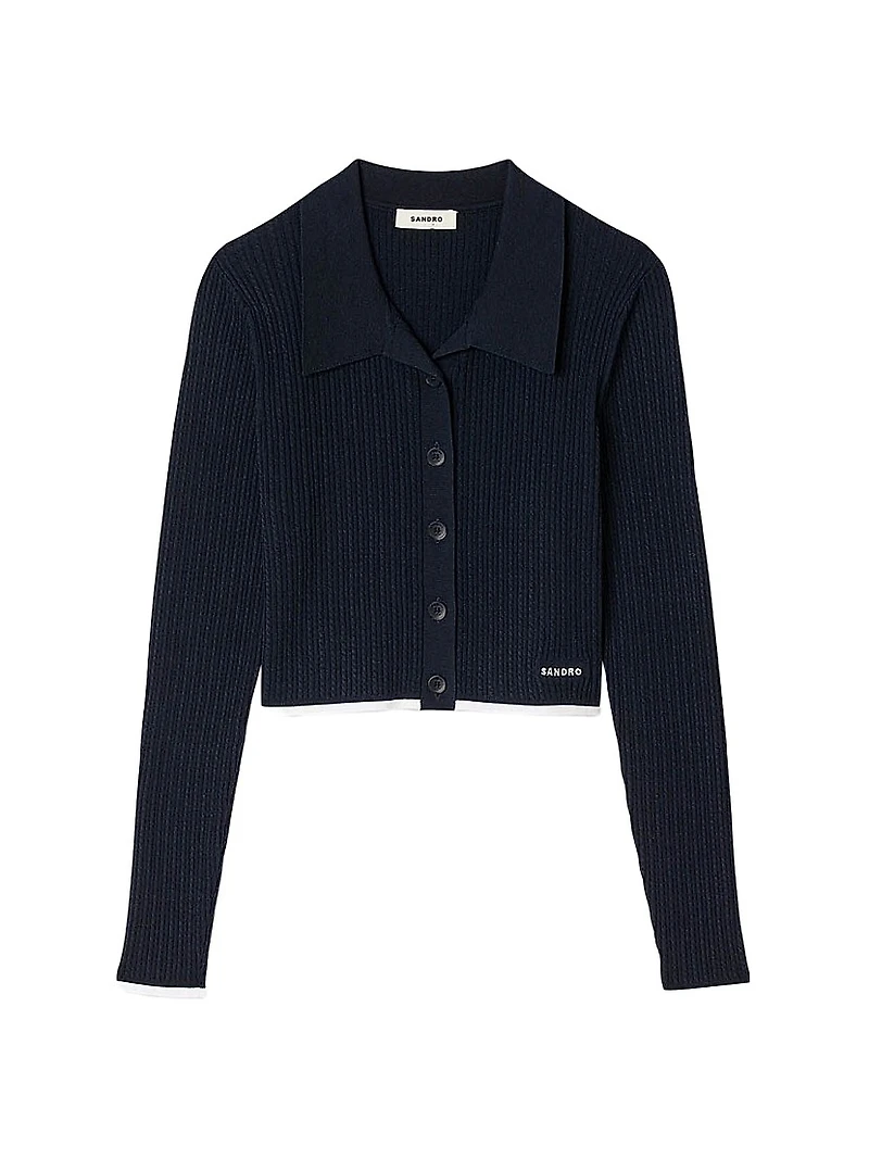 Cropped Shirt with Removable Tie