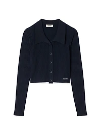 Cropped Shirt with Removable Tie