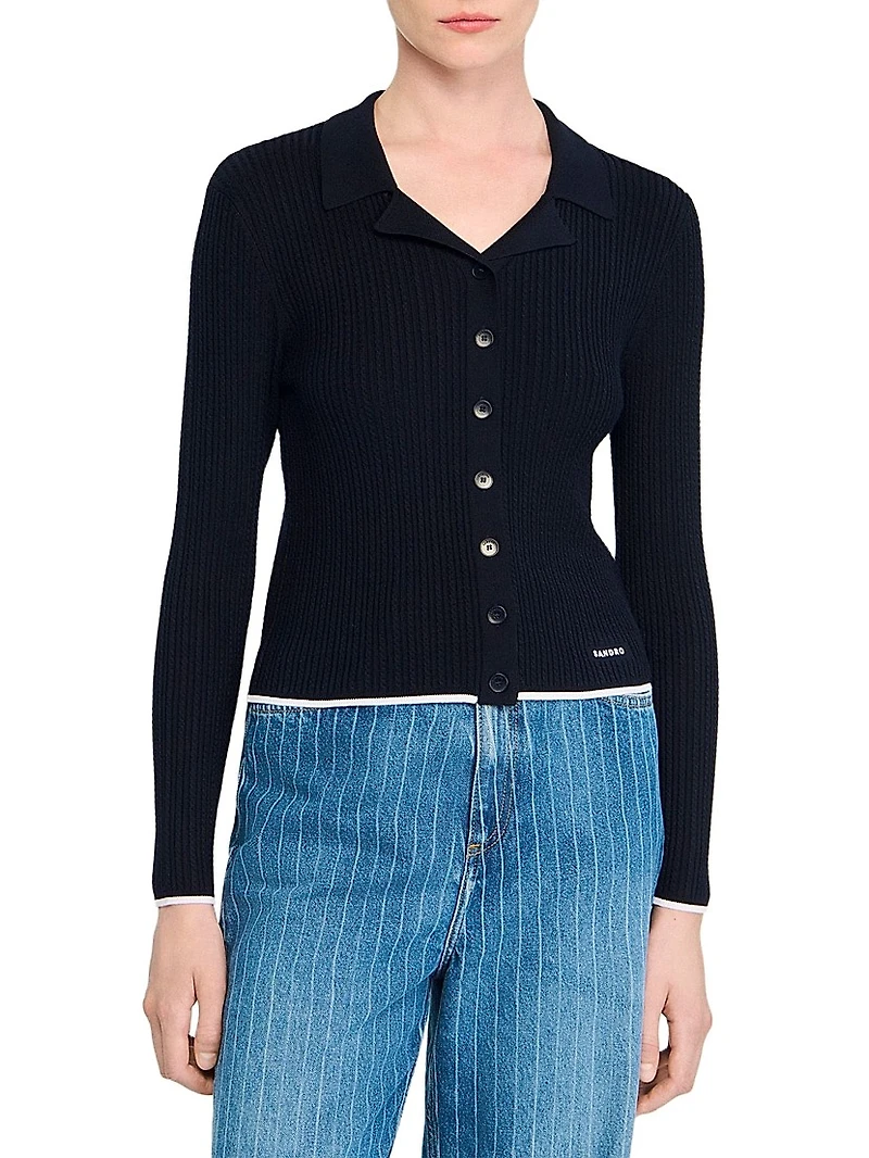 Cropped Shirt with Removable Tie