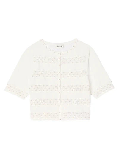 Oversized Sweatshirt with Leather Patch