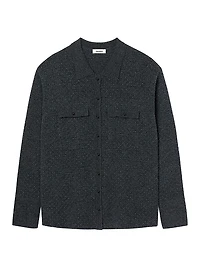 Long Rhinestone Cardigan